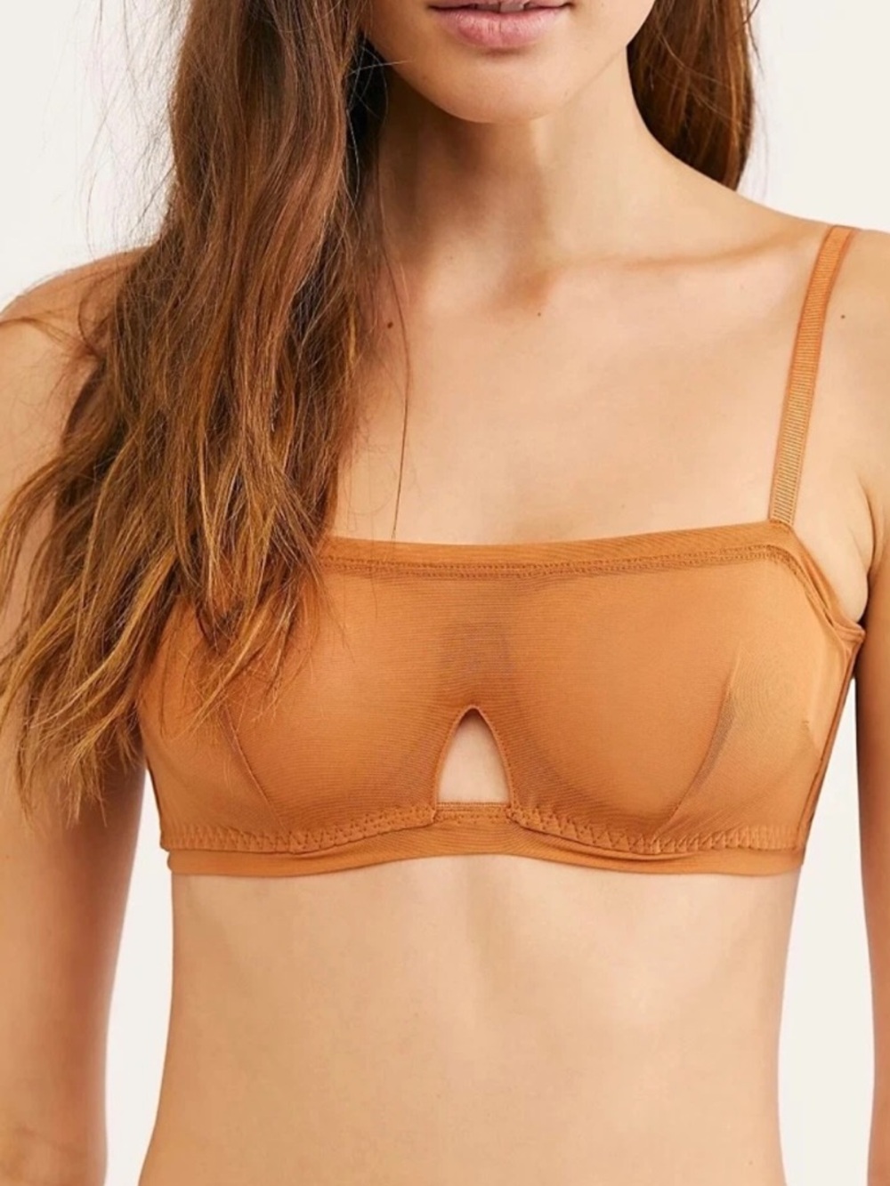 ❤️Free People/Revolve -WE ARE HAH Wired Bra in Brown Sugar -Size 30-38  C